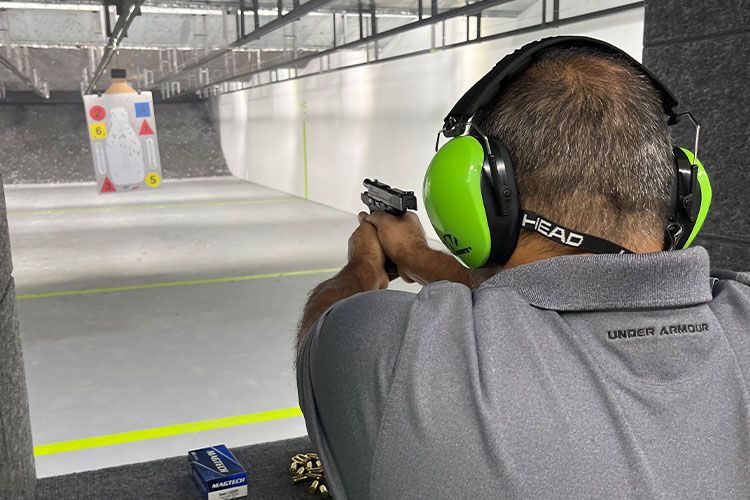 Indoor Shooting Lanes